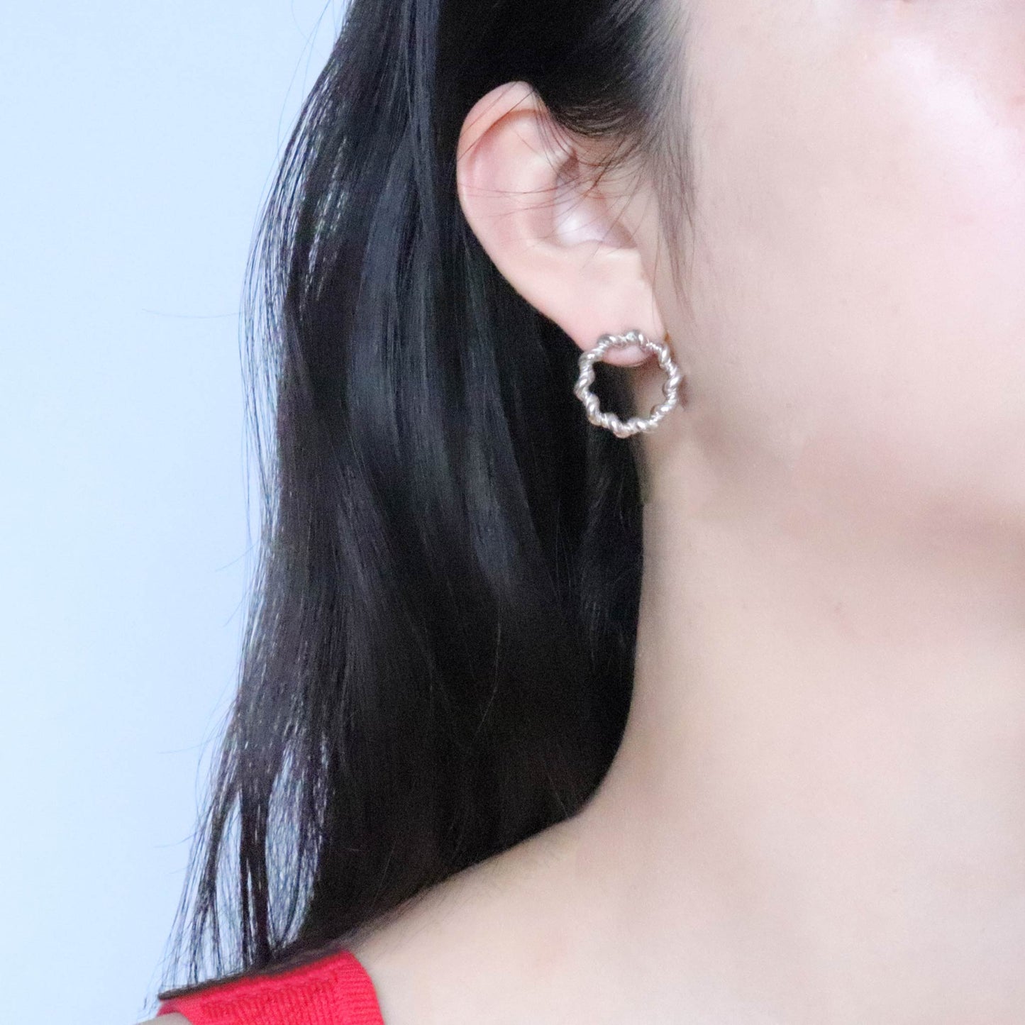 Shimenawa earrings / Silver925